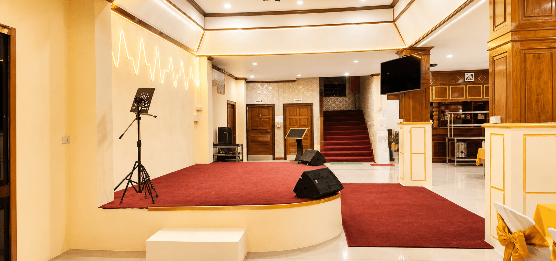 Crown Hotel event space